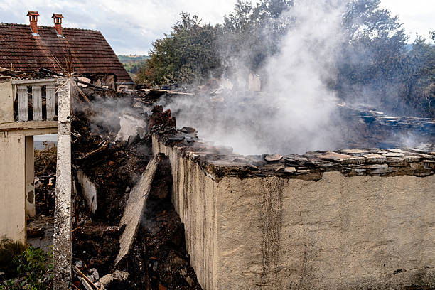 Professional Fire Damage Assessment technician working in Libertytown, MD